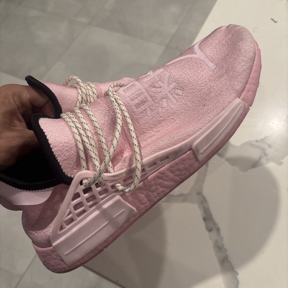 Size 13 - Pharrell x adidas NMD Human Race Pink - Picture 3 of 9